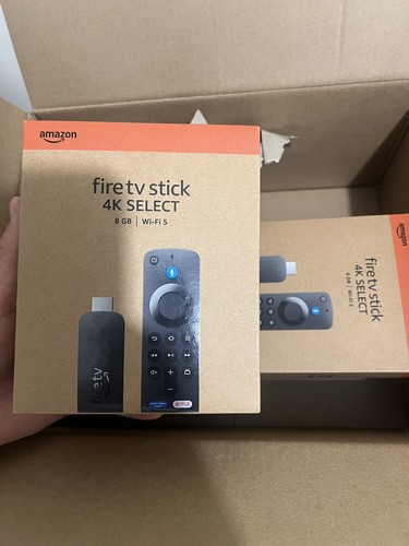 Amazon fire stick select - stick, 4k