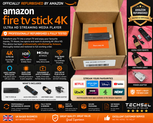 Amazon fire stick 4k - amazon, tv