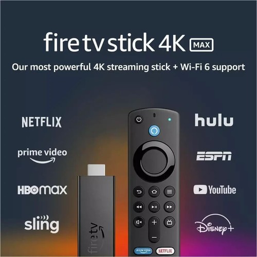 Amazon fire stick max - fire, tv