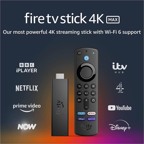 Amazon fire stick max - stick, tv