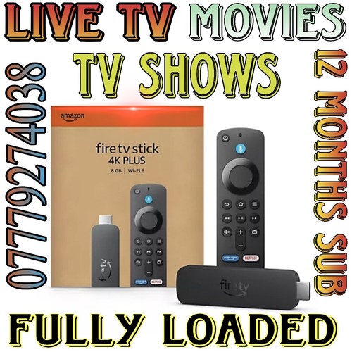 Amazon fire stick plus - 4k,